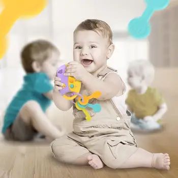 Children's Teether Simulation Car Remote Control Music Key Light Combination Baby Enlightenment Early Education Educational Toys
Children's Teether Simulation Car Remote Control Music Key Light Combination Baby Enlightenment Early Education Educational Toys
