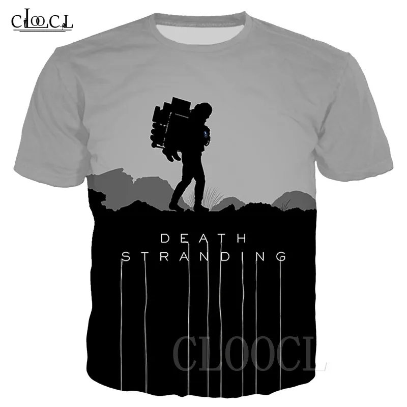Death Stranding T Shirt Unisex Hip Hop Tshirts 3D Print Game Anime T Shirt Summer Fashion Casual Pullover For Men Women Dropship
Death Stranding T Shirt Unisex Hip Hop Tshirts 3D Print Game Anime T Shirt Summer Fashion Casual Pullover For Men Women Dropship