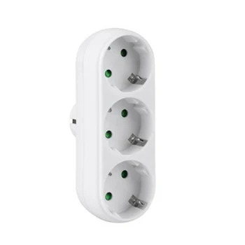 Socket Converter, Power Conversion Head, Travel Adapter, One to Three Sockets, Multifunctional Power Conversion Plug (EU PLUG)
Socket Converter, Power Conversion Head, Travel Adapter, One to Three Sockets, Multifunctional Power Conversion Plug (EU PLUG)