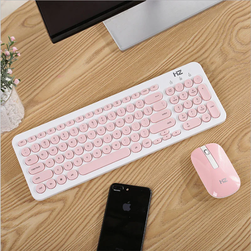Laptop wireless mouse and keyboard laptop keypad thin quiet 96 keys female office gifts | Компьютеры и офис