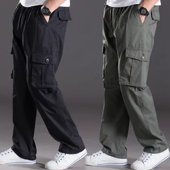 2020Autumn casual Pants Male Big Size 6XL Multi Pocket Jeans Oversize Pants Overalls Elastic Waist Pants Plus Size Men 
2020Autumn casual Pants Male Big Size 6XL Multi Pocket Jeans Oversize Pants Overalls Elastic Waist Pants Plus Size Men