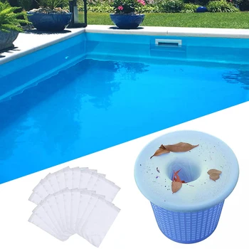 Net Reusable Anti-clogging For Filter Storage Baskets Fine Mesh Saver Nylon Pool Skimmer Socks Screen Liner Home Cleaning Tools
Net Reusable Anti-clogging For Filter Storage Baskets Fine Mesh Saver Nylon Pool Skimmer Socks Screen Liner Home Cleaning Tools