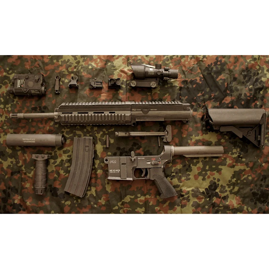 MODIKER 1:1 3D Paper Model FOR M416 Simulation Model DIY Splicing Paper Model Decor Model Building Kit
MODIKER 1:1 3D Paper Model FOR M416 Simulation Model DIY Splicing Paper Model Decor Model Building Kit