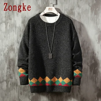 Zongke 2020 New Spring National Style Casual Sweater Men Slim Fit Knitted Pullover Men Fashion Brand Men’S Sweater Warm M-3XL
Zongke 2020 New Spring National Style Casual Sweater Men Slim Fit Knitted Pullover Men Fashion Brand Men’S Sweater Warm M-3XL