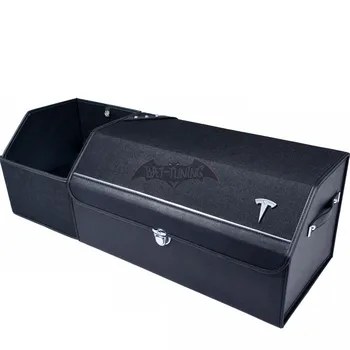 1X Rear Trunk Storage Box For Tesla Model S Model 3 Model X Linen Foldable Large Capacity Organizer Bag With Car Emblem Sticker
1X Rear Trunk Storage Box For Tesla Model S Model 3 Model X Linen Foldable Large Capacity Organizer Bag With Car Emblem Sticker