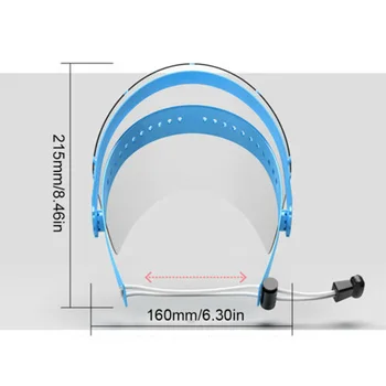 Transparent Safety Isolation Face Shield Full Face Cover Protective Film Tool Anti Splash Shield Visor
Transparent Safety Isolation Face Shield Full Face Cover Protective Film Tool Anti Splash Shield Visor