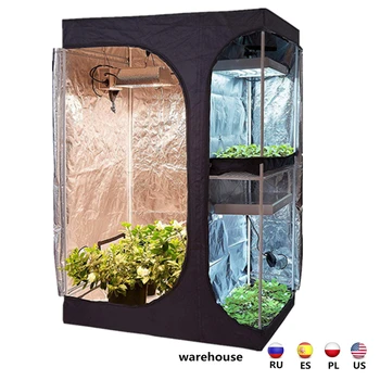 2-in-1 Growbox 600D Grow tent Indoor Hydroponics plants Growing Tent For Greenhouse Indoor for garden and Flower Plant Growing
2-in-1 Growbox 600D Grow tent Indoor Hydroponics plants Growing Tent For Greenhouse Indoor for garden and Flower Plant Growing