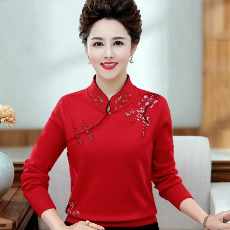 Women Cashmere Sweater Autumn Tops Fashion Casual Loose Pullovers Sweaters Stand Collar Vintage Print Ladies Knitwear Jumper
Women Cashmere Sweater Autumn Tops Fashion Casual Loose Pullovers Sweaters Stand Collar Vintage Print Ladies Knitwear Jumper