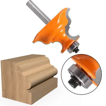 2pcs 8mm Shank Roman Ogee Edge Forming Pedestal Router Bit Picture Frame Cutter
2pcs 8mm Shank Roman Ogee Edge Forming Pedestal Router Bit Picture Frame Cutter