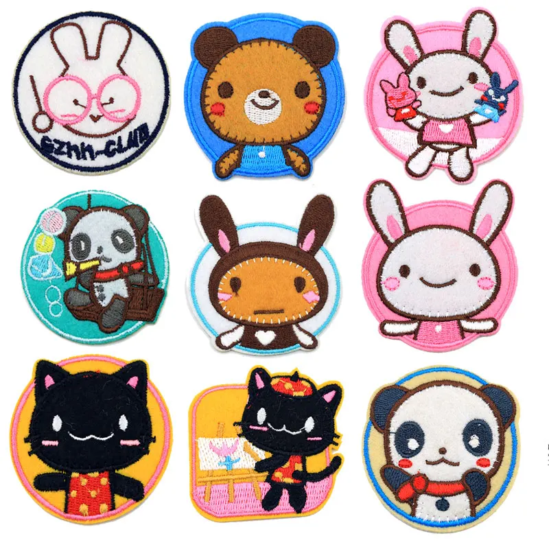 Anime Cartoon Embroidered Patches for Clothes Children Iron on Fusible Thermal Stickers Fabric Sewing Applications for Clothing
Anime Cartoon Embroidered Patches for Clothes Children Iron on Fusible Thermal Stickers Fabric Sewing Applications for Clothing