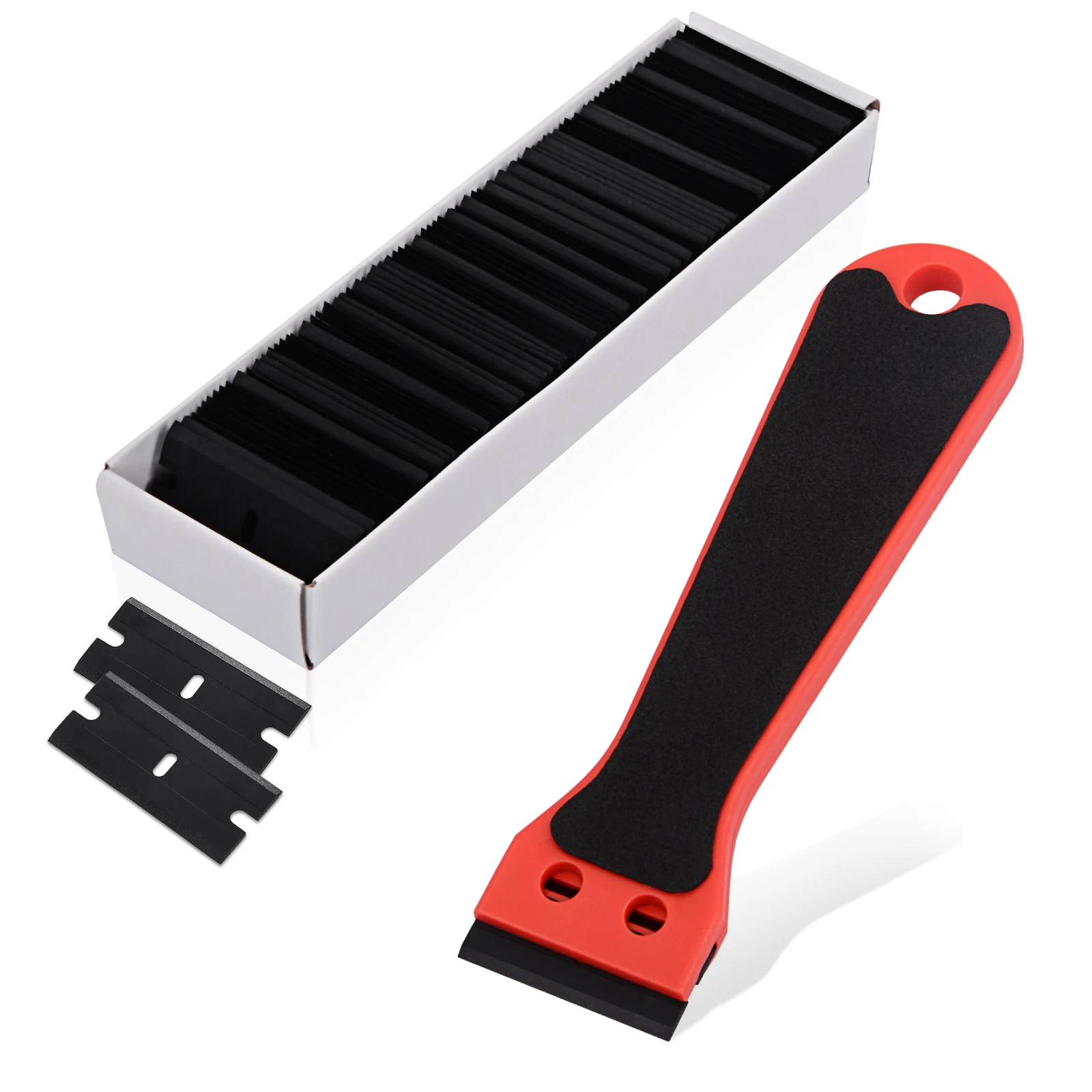 EHDIS 15cm Long Razor Scraper Car Vinyl Film Wrap Window Tint Edge Clean Tool Sticker Glue Removal Squeegee+100pcs Plastic Blade
EHDIS 15cm Long Razor Scraper Car Vinyl Film Wrap Window Tint Edge Clean Tool Sticker Glue Removal Squeegee+100pcs Plastic Blade