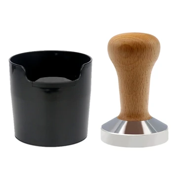 Coffee Knock Box,Powder Hammer Coffee Bean Grind and Coffee Grounds Container Set,Coffee Machine Accessories
Coffee Knock Box,Powder Hammer Coffee Bean Grind and Coffee Grounds Container Set,Coffee Machine Accessories