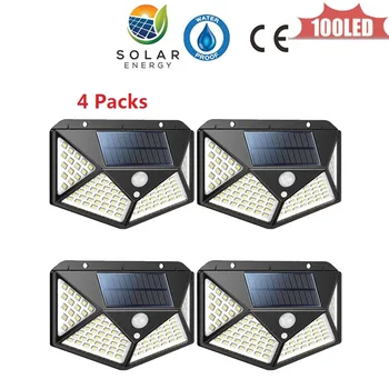 LED Solar Light Powered LED Solar Lamp Panel 100 LED Motion Sensor IP65 Human Body Induction Outdoor Lighting Garden ABS Wall La
LED Solar Light Powered LED Solar Lamp Panel 100 LED Motion Sensor IP65 Human Body Induction Outdoor Lighting Garden ABS Wall La