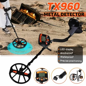 TX960 Professional Underground Metal Detector Gold Detectors LCD Display Sound Mode Treasure Hunter Tracker Finder Waterproof
TX960 Professional Underground Metal Detector Gold Detectors LCD Display Sound Mode Treasure Hunter Tracker Finder Waterproof