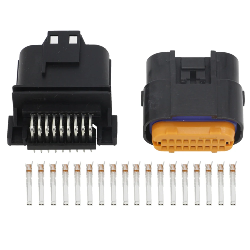 5 Sets 18 pin Automotive computer plug connectors with terminals DJ7181A-1-10 / 21 18P car connectors
5 Sets 18 pin Automotive computer plug connectors with terminals DJ7181A-1-10 / 21 18P car connectors