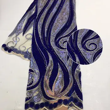 Very soft Blue velvet Latest African Cord Lace Fabrics High Quality 2020 Nigerian Lace Fabric For Wedding African Lace Fabric
Very soft Blue velvet Latest African Cord Lace Fabrics High Quality 2020 Nigerian Lace Fabric For Wedding African Lace Fabric