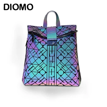 DIOMO Women's Luminous Geometric Stitching Backpack Teenagers Student Large Capacity School Bag High Quality Banquet Ladies Bag
DIOMO Women's Luminous Geometric Stitching Backpack Teenagers Student Large Capacity School Bag High Quality Banquet Ladies Bag