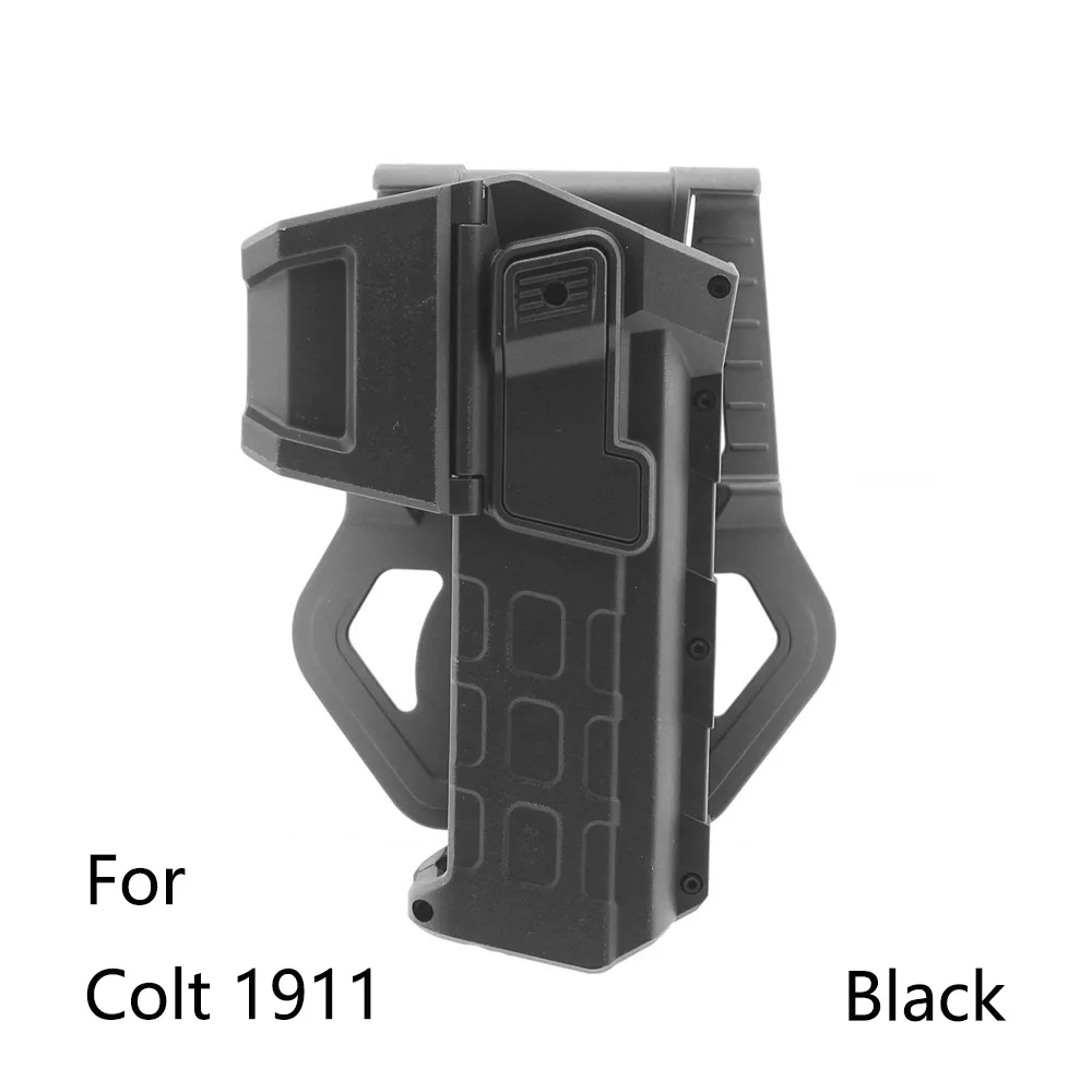 Tactical Gun Holster Movable Pistol Holsters For Colt 1911 with Flashlight or Laser Mounted Right Hand Waist Belt Gun Holder
Tactical Gun Holster Movable Pistol Holsters For Colt 1911 with Flashlight or Laser Mounted Right Hand Waist Belt Gun Holder