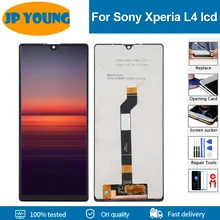 Écran lcd Original de 6.2 pouces pour Sony Xperia L4 avec numériseur d'écran tactile de cadre pour Sony L4 pièces de rechange XQ-AD52 XQ-AD51=