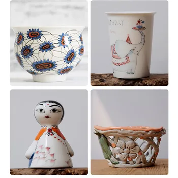 24 Colors Concentrated Glaze Pigment Underglaze Lead-free Ceramic Pigments Middle Temperature Glaze Pottery Painted Pigment Set
24 Colors Concentrated Glaze Pigment Underglaze Lead-free Ceramic Pigments Middle Temperature Glaze Pottery Painted Pigment Set