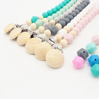 DIY Baby Teether Pacifier Clips Newborn Soother Clips Baby Dummy Chain BPA Free Eco-friendly Baby Pacifier Holder Chain
DIY Baby Teether Pacifier Clips Newborn Soother Clips Baby Dummy Chain BPA Free Eco-friendly Baby Pacifier Holder Chain