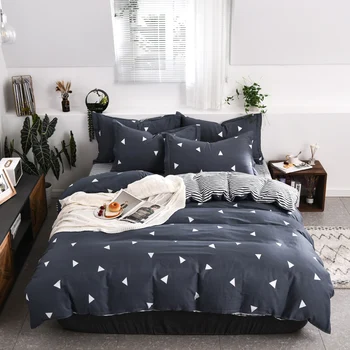 CHICIEVE Printed Fashion Solid 100%cotton Bedding Sets Home A/b Double-sided Simplicity Quilt Cover
CHICIEVE Printed Fashion Solid 100%cotton Bedding Sets Home A/b Double-sided Simplicity Quilt Cover