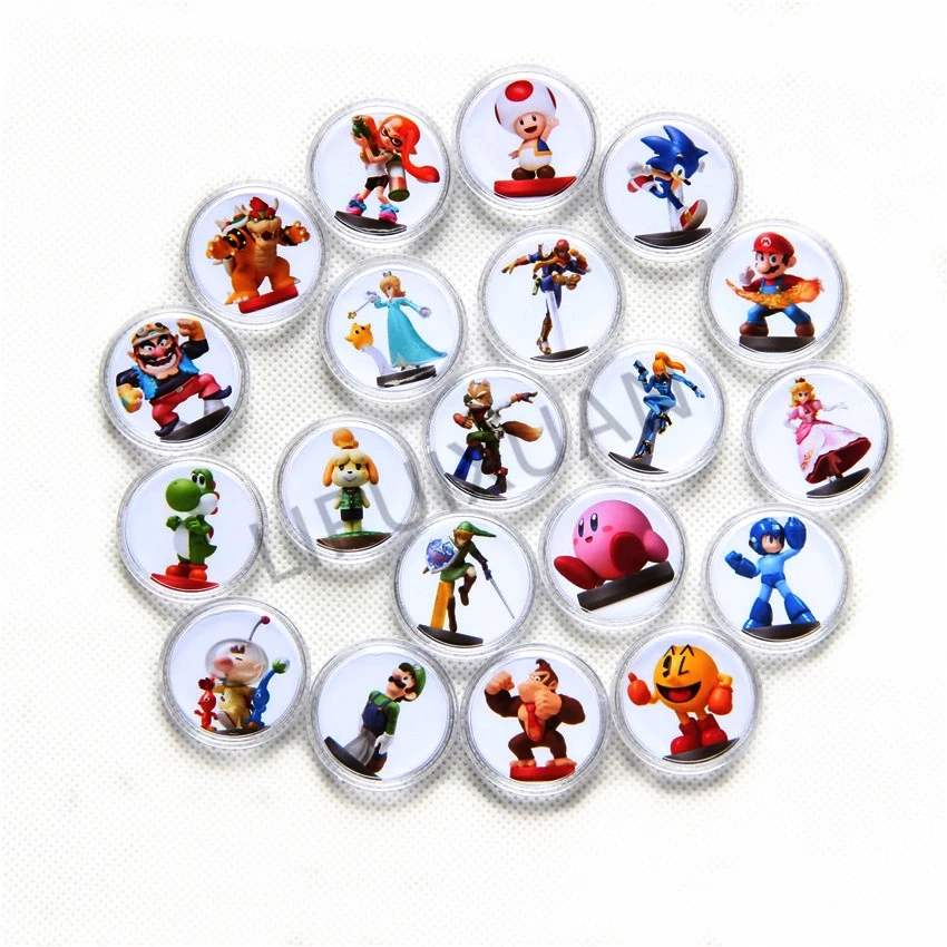 20pcs Mario Kart 8 NFC Equipment Game Cards Collection Ntag215 Tag Exquisite Circular Coin Cards For Amiibo Card NS Switch WiiU
20pcs Mario Kart 8 NFC Equipment Game Cards Collection Ntag215 Tag Exquisite Circular Coin Cards For Amiibo Card NS Switch WiiU