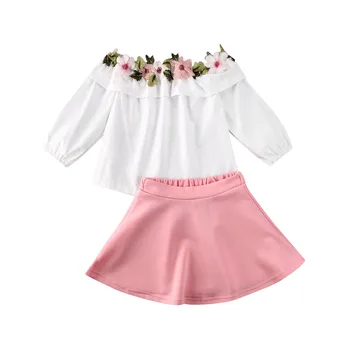 Pudcoco Fast Shipping 1-6Years Fashion Lovely Toddler Baby Girl Clothing 3D Floral White T Shirt Top Pink Skirt Clothes Set
Pudcoco Fast Shipping 1-6Years Fashion Lovely Toddler Baby Girl Clothing 3D Floral White T Shirt Top Pink Skirt Clothes Set