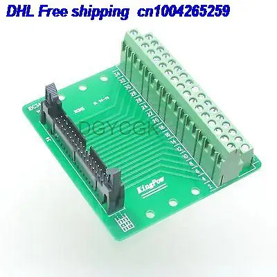 DHL 20pcs IDC 34pin port plug adapter connector header Terminal Breakout PCB Board 2 row connector 22-ct
DHL 20pcs IDC 34pin port plug adapter connector header Terminal Breakout PCB Board 2 row connector 22-ct