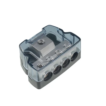 Splitter Fuse Holder Protective 1X0GA in 4x4GA Out High Sensitivity Zinc Alloy Power Distribution Box Block Car o
Splitter Fuse Holder Protective 1X0GA in 4x4GA Out High Sensitivity Zinc Alloy Power Distribution Box Block Car o