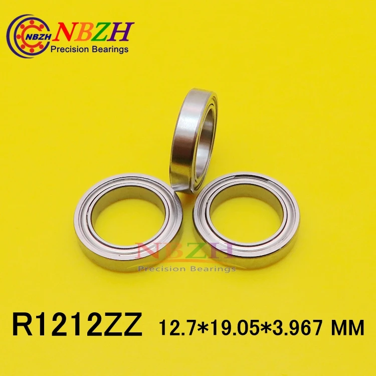 High quality ABEC-5 Z2V2 R1212ZZ 1/2"x 3/4"x 5/32" inch 12.7*19.05*3.967 mm mini shielded ball bearing
High quality ABEC-5 Z2V2 R1212ZZ 1/2"x 3/4"x 5/32" inch 12.7*19.05*3.967 mm mini shielded ball bearing