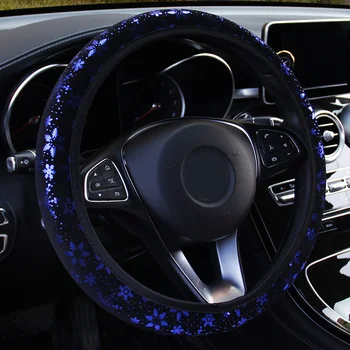 Van Car SUVs Steering Wheel Cover Universal For Toyota/Honda/Nissan/Mazda Sparkling Snowflake
Van Car SUVs Steering Wheel Cover Universal For Toyota/Honda/Nissan/Mazda Sparkling Snowflake
