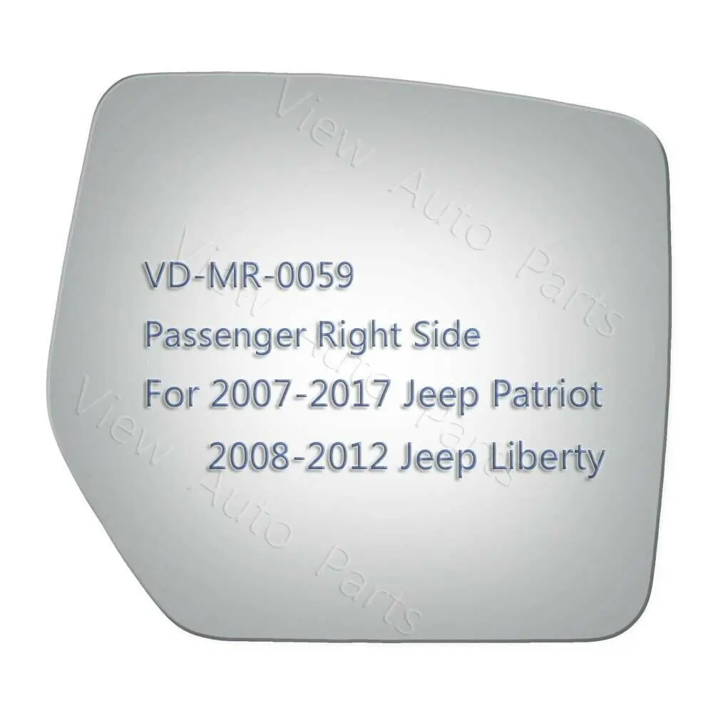 Зеркало Стекло + клей для 2007-2017 JEEP свобода патриота правой стороны пассажиров
Зеркало Стекло + клей для 2007-2017 JEEP свобода патриота правой стороны пассажиров
