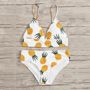 Pineapple Print High Waist Bikini Sets 2020 Women Sexy Beach Summer Ruched Halter Two Pieces Swimsuits Biquini Sport Bikinis
Pineapple Print High Waist Bikini Sets 2020 Women Sexy Beach Summer Ruched Halter Two Pieces Swimsuits Biquini Sport Bikinis
