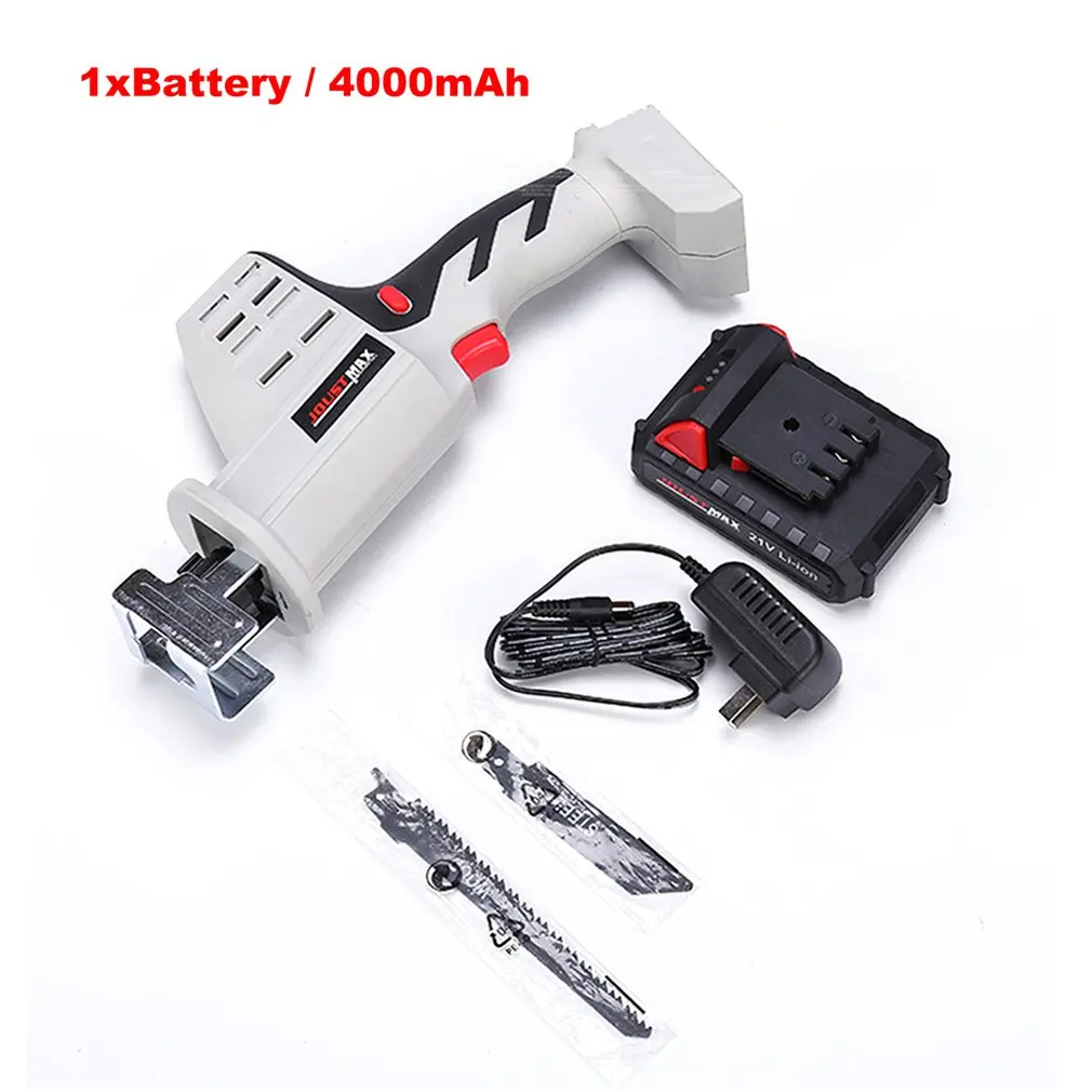 21V Lithium Reciprocating Saw Household Rechargeable Electric Knife Saw Multi-function Cutting Logging Chainsaw+Li-Ion Battery
21V Lithium Reciprocating Saw Household Rechargeable Electric Knife Saw Multi-function Cutting Logging Chainsaw+Li-Ion Battery