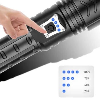 Telescopic Zoom Pocket Flashlights Camping XHP 90 LED Torch Waterproof Outdoor Lightweight Easy Carrying LED Flashlight
Telescopic Zoom Pocket Flashlights Camping XHP 90 LED Torch Waterproof Outdoor Lightweight Easy Carrying LED Flashlight