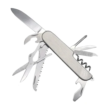 Multifunction Survival Hunting Foldable Stainless Steel Multi Pocket Knife set with Aluminum Handle Outdoor Camping Knives
Multifunction Survival Hunting Foldable Stainless Steel Multi Pocket Knife set with Aluminum Handle Outdoor Camping Knives