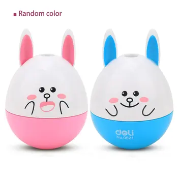 Deli Pencil Sharpener Innovative Design School Office Supplies Stationary Cartoon Cute Rabbit Tumbler Pencil Sharpener 0521
Deli Pencil Sharpener Innovative Design School Office Supplies Stationary Cartoon Cute Rabbit Tumbler Pencil Sharpener 0521