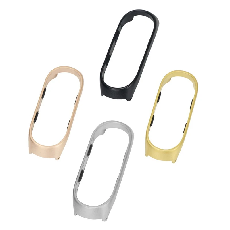 Mi Band 4 Strap Metal Case Bracelet Miband4 Black Nylon loop replaceable Bracelet for Xiaomi Mi band 3 Sports Wristband (2)