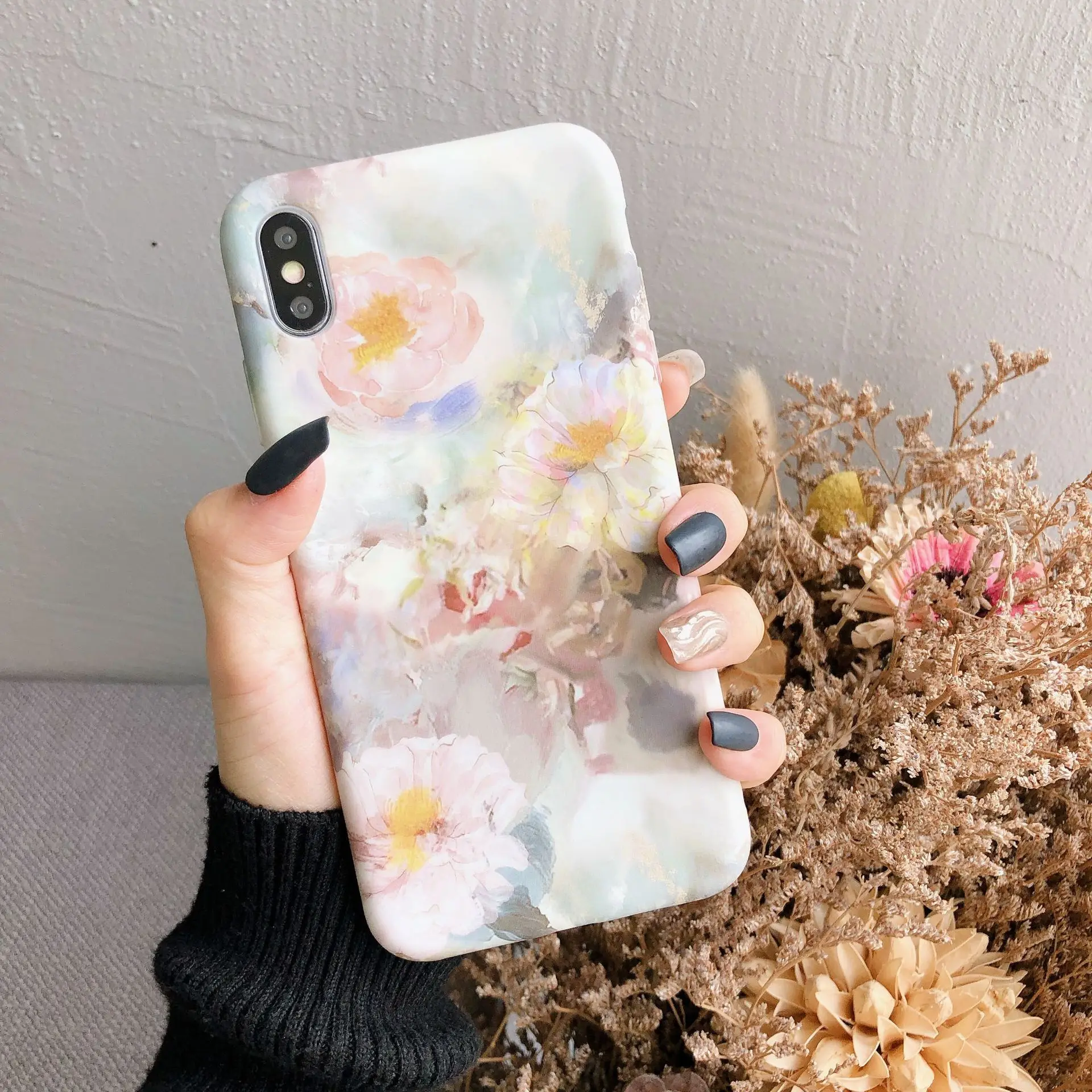 French Painting Flowers Suitable for Apple 8plus 11pro/Max/XR Mobile Phone Shell IPhone7 Liquid State 6 S Soft Case
French Painting Flowers Suitable for Apple 8plus 11pro/Max/XR Mobile Phone Shell IPhone7 Liquid State 6 S Soft Case
