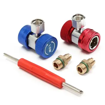 R134A High Low Quick Coupler Adapter Connector A/C Manifold Gauge & Remover Tool
R134A High Low Quick Coupler Adapter Connector A/C Manifold Gauge & Remover Tool