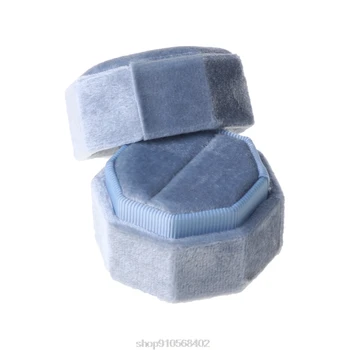 Octagon Velvet Ring Box Single Ring Display Holder with Detachable Lid Ring Box Holder for Wedding Ceremony O27 20 Dropshipping
Octagon Velvet Ring Box Single Ring Display Holder with Detachable Lid Ring Box Holder for Wedding Ceremony O27 20 Dropshipping