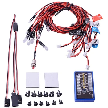 New Highlight 12 Led Flashing Light System For Rc Car G.T.Power Smart Ppm Fm Fs 2.4G Trucks 1/10 Scale Vehicle Part
New Highlight 12 Led Flashing Light System For Rc Car G.T.Power Smart Ppm Fm Fs 2.4G Trucks 1/10 Scale Vehicle Part