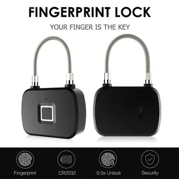 Smart Anti Theft Fingerprint Lock Padlock Door Case Lock Portable Stainless Locks for Luggage Bag Drawer Suitcase
Smart Anti Theft Fingerprint Lock Padlock Door Case Lock Portable Stainless Locks for Luggage Bag Drawer Suitcase