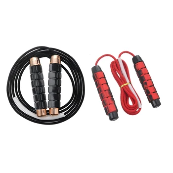 2Pcs Professional Jump Rope Workout Adjustable Skipping Jump Rope for Cardio Endurance Training Fitness Exercise
2Pcs Professional Jump Rope Workout Adjustable Skipping Jump Rope for Cardio Endurance Training Fitness Exercise