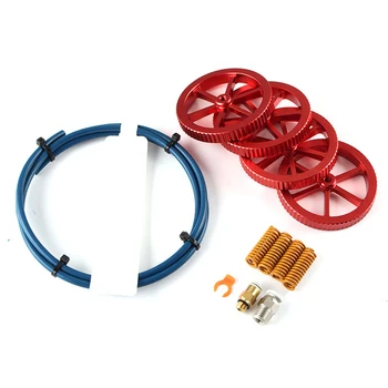 Leveling Nut Teflon Tube Spring Set for Ender-3/Ender-3S/Ender-3 Pro/ Ender-5 3D Printer Upgrade Parts
Leveling Nut Teflon Tube Spring Set for Ender-3/Ender-3S/Ender-3 Pro/ Ender-5 3D Printer Upgrade Parts