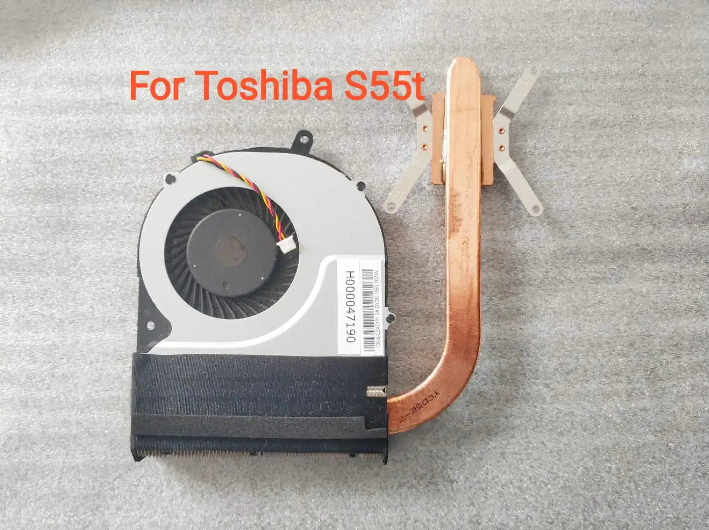 New Original Laptop CPU Cooler Fan For Toshiba Satellite P50 P55 S55t Heatsink Fan 13N0-C3A0103 H000047190
New Original Laptop CPU Cooler Fan For Toshiba Satellite P50 P55 S55t Heatsink Fan 13N0-C3A0103 H000047190
