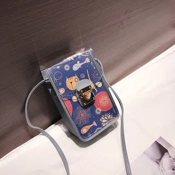 2019 New Transparent Jelly Mobile Phone Bag PVC Single Shoulder Oblique Satchel Leisure Waterproof Zero Wallet Women Bag
2019 New Transparent Jelly Mobile Phone Bag PVC Single Shoulder Oblique Satchel Leisure Waterproof Zero Wallet Women Bag