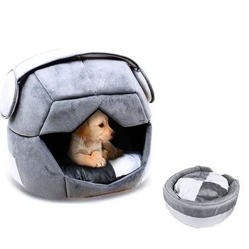 2 In One Pet Cat House Nest Foldable Bed Soft Warm Space Helmet Cute Small for Cats Dogs Cats Cave Sleeping Mats Winter Products
2 In One Pet Cat House Nest Foldable Bed Soft Warm Space Helmet Cute Small for Cats Dogs Cats Cave Sleeping Mats Winter Products