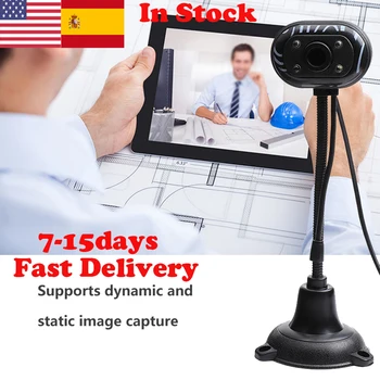 Spain US Fast Ship CZ004 HD 480P Pro Webcam Desktop Computer PC USB with Adjustable Camera For Video Conference Online Teach
Spain US Fast Ship CZ004 HD 480P Pro Webcam Desktop Computer PC USB with Adjustable Camera For Video Conference Online Teach